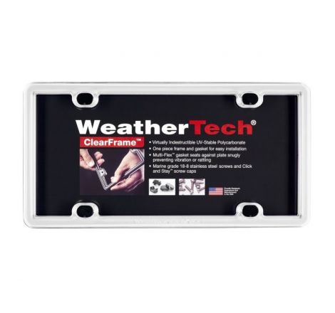 WeatherTech ClearFrame - White