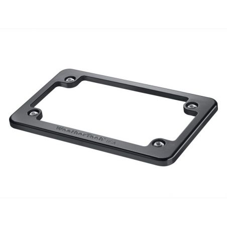 WeatherTech Motorcycle Billet Plate Frames - Black