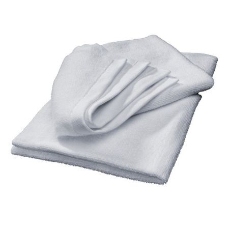 WeatherTech Microfiber Finishing Cloth and Quick Detail - White