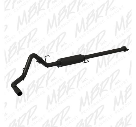 MBRP 2015 Ford F-150 2.7L / 3.5L EcoBoost 3in Cat Back Single Side Black Exhaust System