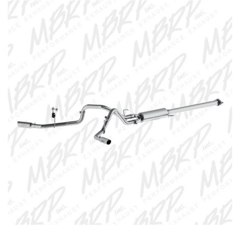 MBRP 2015 Ford F-150 2.7L / 3.5L EcoBoost 2.5in Cat Back Dual Side Split Alum Exhaust System