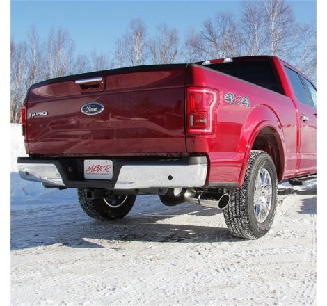 MBRP 2015 Ford F-150 2.7L / 3.5L EcoBoost 4in Cat Back Single Side T304 Exhaust System