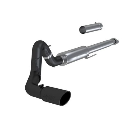 MBRP 2015 Ford F-150 2.7L / 3.5L EcoBoost 4in Cat Back Single Side Black Exhaust System