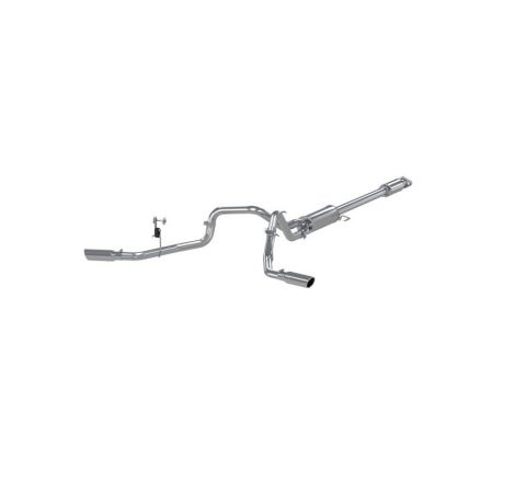 MBRP 2015 Ford F-150 5.0L 3in Cat Back Dual Split Side Exit T409 Exhaust System