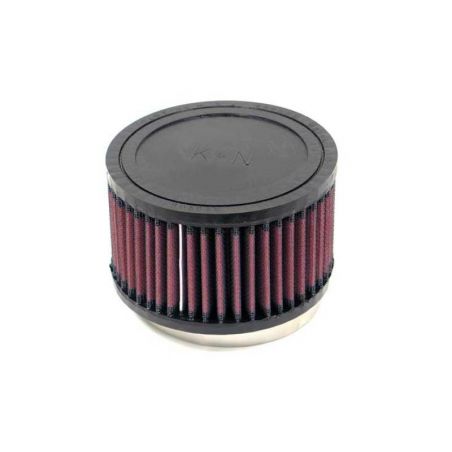 K&N Filter Universal Rubber Round Straight Filter 3.5in Flange 3in Height