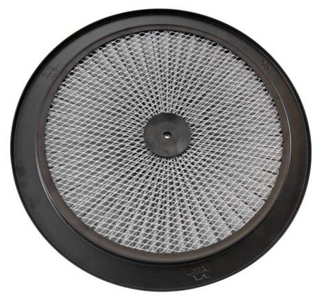 K&N X-Stream Top Filter 14in OD Black Round Lid