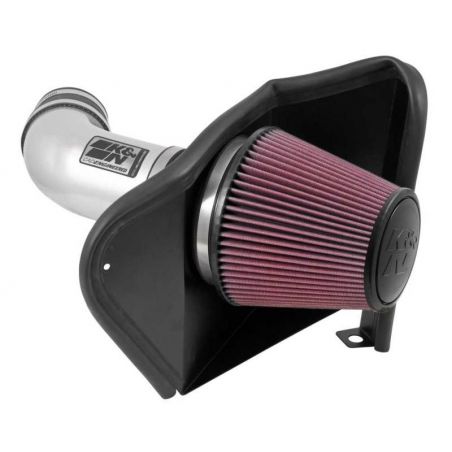 K&N 12-15 Jeep Grand Cherokee SRT 8 6.4L V8 High Flow Performance Intake Kit