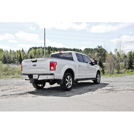 MBRP 15-16 Ford F-150 2.7L/3.5L/5.0L 3in Cat Back Single Side Pre-Axle Dual Exit ALU