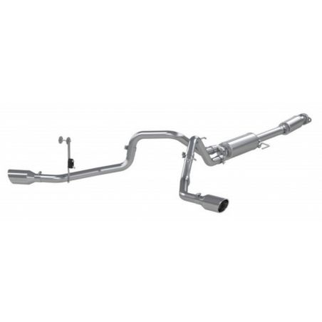 MBRP 2021+ Ford F150 2.7L/3.5L/5.0L 3in Aluminized Steel Cat-Back 2.5in Dual Split Side Exhaust