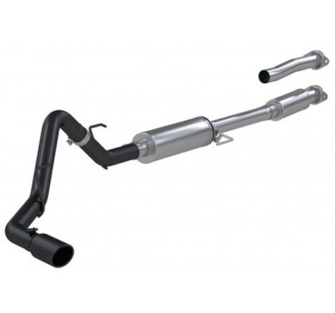 MBRP 2021+ Ford F-150 2.7L/ 3.5L Ecoboost 5.0L Single Side 3in Black Coated Catback Exhaust