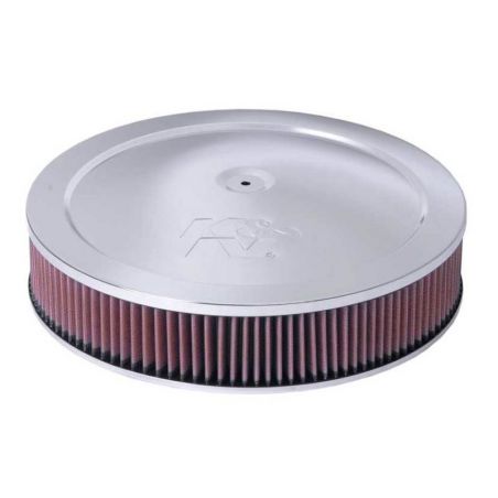 K&N Universal Custom Air Filter - Round 5.125in Flange / 14in OD / 5.125in ID / 4.625in Height