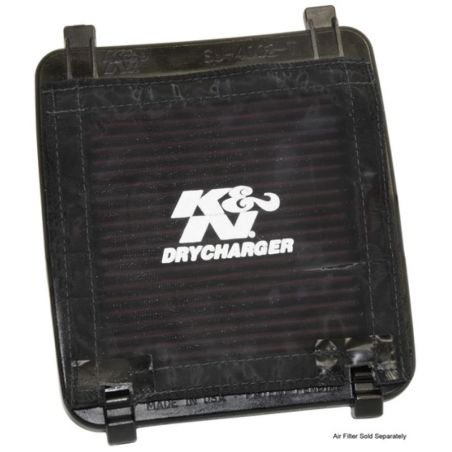 K&N Universal Precharger Flat Air Filter Wrap Black 7Inx7in