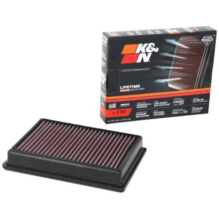 K&N 19-21 Ford Transit Connect L4-2.0L F/I Replacement Drop In Air Filter