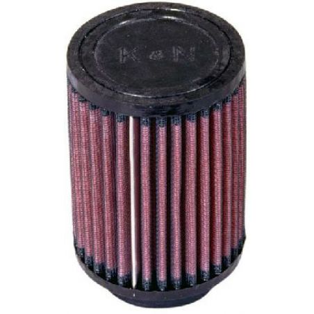 K&N Universal Rubber Filter 2.125in Flange ID 3.5in Base OD 3.5in Top OD 5in Height