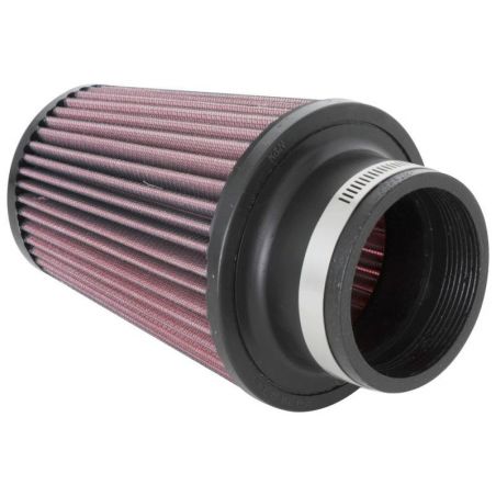 K&N Universal Clamp-On Air Filter 3in Flange ID x 5in Base OD x 3.5in Top OD x 6in Height