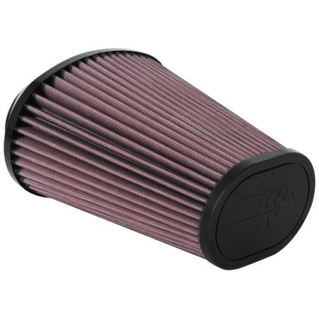 K&N Universal Clamp-On Air Filter 2.844x4.813in Flg ID x 6.5x4.75in B OD x 4.5x3.25in T OD x 7.5in H