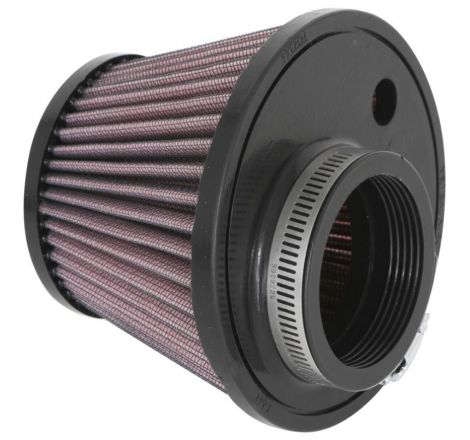 K&N Universal Clamp-On Air Filter 2.375in Flg ID x 5.21875in B OD x 3.5in T OD x 3.75in H