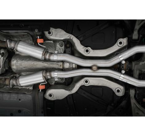 MBRP 2012+ Jeep Grand Cherokee SRT 6.4L 3in Dual Rear Exit Aluminized Catback Exhaust - T304 Tips