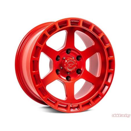 VR Forged D14 Wheel Satin Red 17x8.5 -8mm 6x139.7