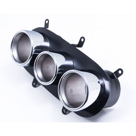 VR Performance 10-15 Ferrari 458 Italia Polished Exhaust Triple Tip