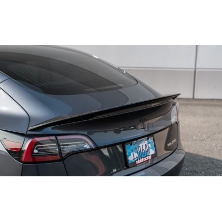 VR Aero 2018+ Tesla Model 3 Gloss Carbon Fiber Trunk Spoiler