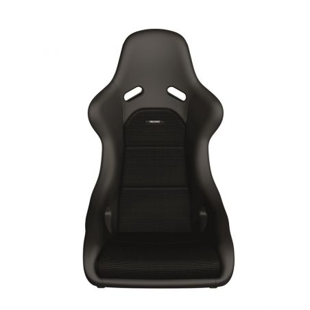 Recaro Classic Pole Position ABE Seat - Black Leather/Classic Corduroy