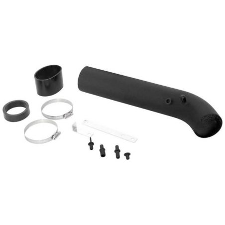 Spectre Universal Intake Tube Kit 3in. - Aluminum - Black