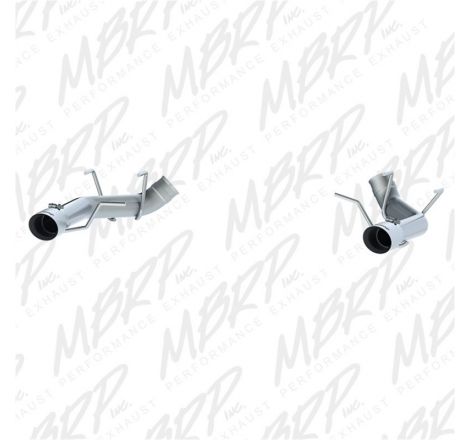 MBRP 2011-2014 Ford Mustang GT 3in Dual Axle Back Muffler Delete - T304