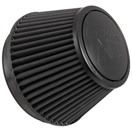 K&N Universal Rubber Filter Round Tapered 6in Flange ID x 7.5in Base OD x 5.25in Top OD x 6.75in H