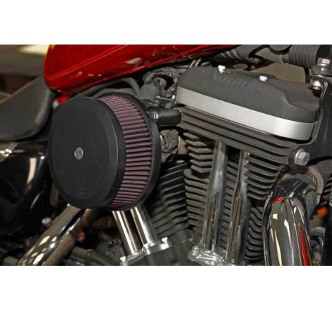 K&N Street Metal  Intake System Black for Harley Davidson