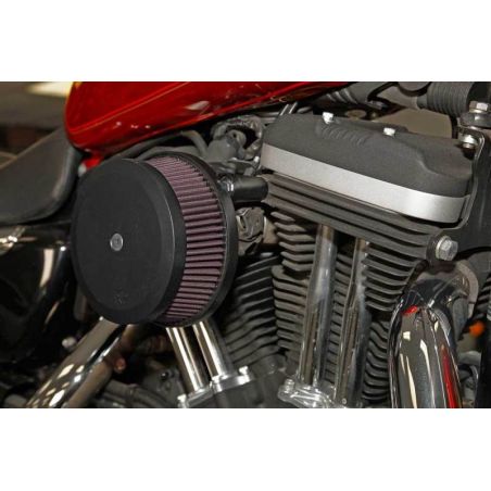 K&N Street Metal  Intake System Black for Harley Davidson