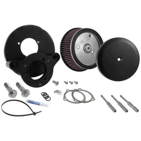 K&N Street Metal  Intake System Black for Harley Davidson