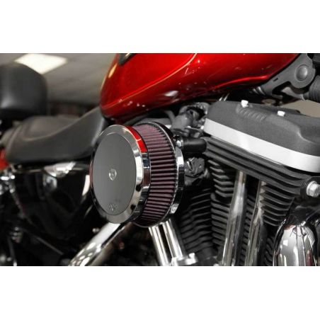 K&N Street Metal Intake System Hammer Chrome for Harley Davidson