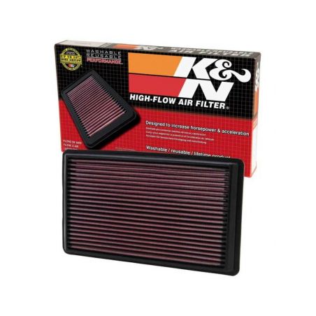 K&N 02-07 WRX/STi Drop In Air Filter 11in O/S Length / 6.563in O/S Width / 1.063in Height