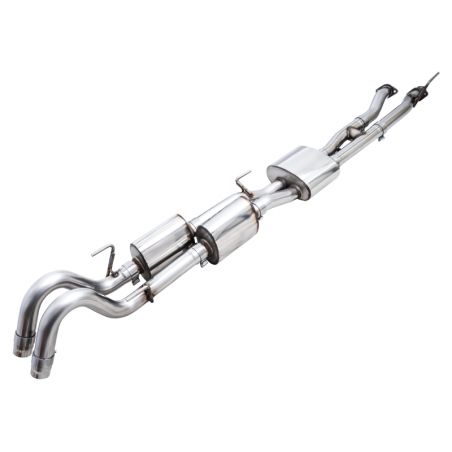 AWE 2016-2022 Toyota Tacoma 0FG Exhaust with BashGuard - No Tips