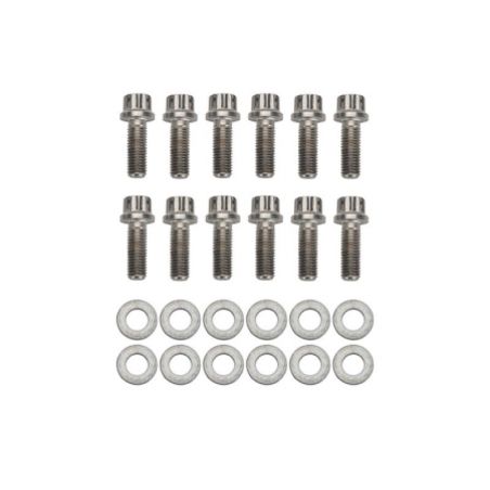 Wilwood Bolt Kit - Hat/Rotor 1/4-28x.75 12 Pt Stainless