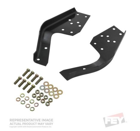 Westin/Fey 95-99 Toyota Tacoma / 80-94 Toyota Pickup Universal Bumper Mount Kit - Black