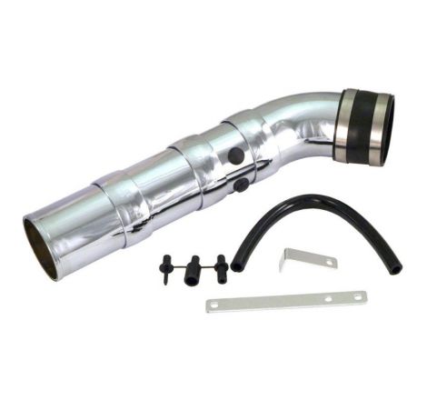 Spectre Universal Intake Tube Kit 3in. - Chrome ABS