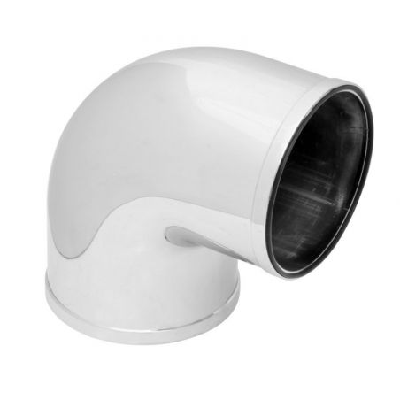 Spectre Universal Intake Elbow Tube (ABS) 3in. OD / 90 Degree - Chrome