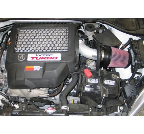 K&N 07-08 Acura RDX L4-2.3L Silver Typhoon Short Ram Intake