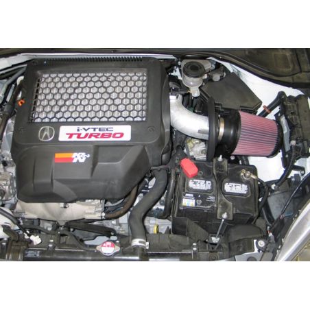 K&N 07-08 Acura RDX L4-2.3L Silver Typhoon Short Ram Intake