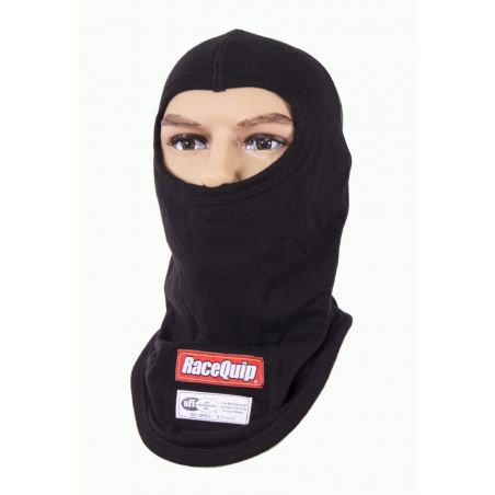 RaceQuip Black SFI 3.3 Fr Single Layer Hood JR.