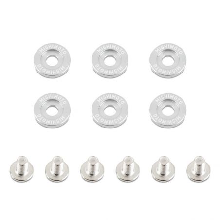 Mishimoto Small Fender Washer Kit (6pcs) - Silver