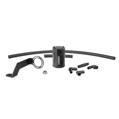 Corsa Performance Aluminum Oil Catch Can w/ Bracket - HEMI 6.4L