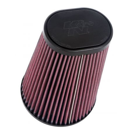 K&N Universal Round Clamp-On Air Filter 4-1/2in FLG, 5-7/8in B, 3-1/4in X 4-1/2in T, 8in H