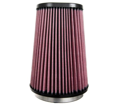 K&N Universal Round Clamp-On Air Filter 4-1/2in FLG, 5-7/8in B, 3-1/4in X 4-1/2in T, 8in H