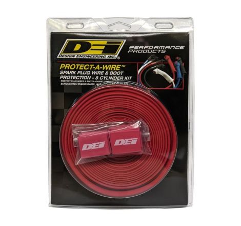 DEI Protect-A-Wire 8 Cylinder - Red