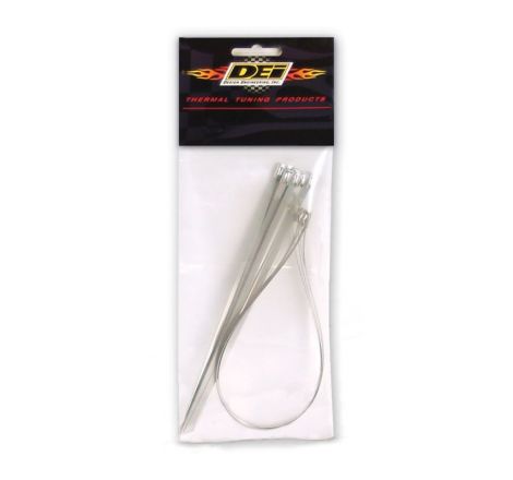 DEI Stainless Steel Locking Tie Eight 8in and Four 14in per pack