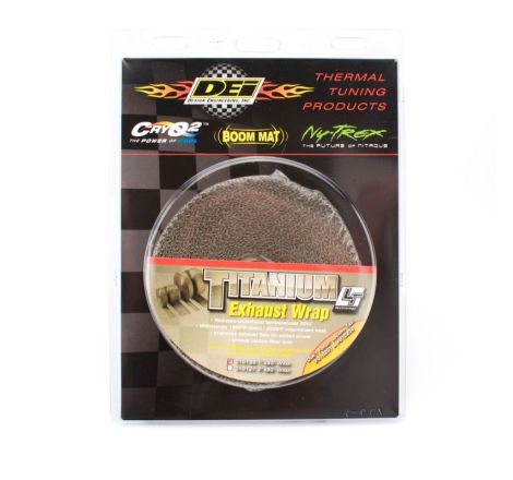 DEI Exhaust Wrap 1in x 50ft - Titanium