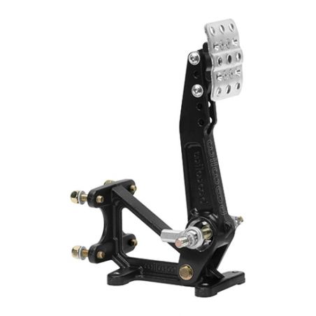 Wilwood Adjustable-Trubar Ratio Pedal - Dual MC - Floor Mount - 5.25:1-6:1